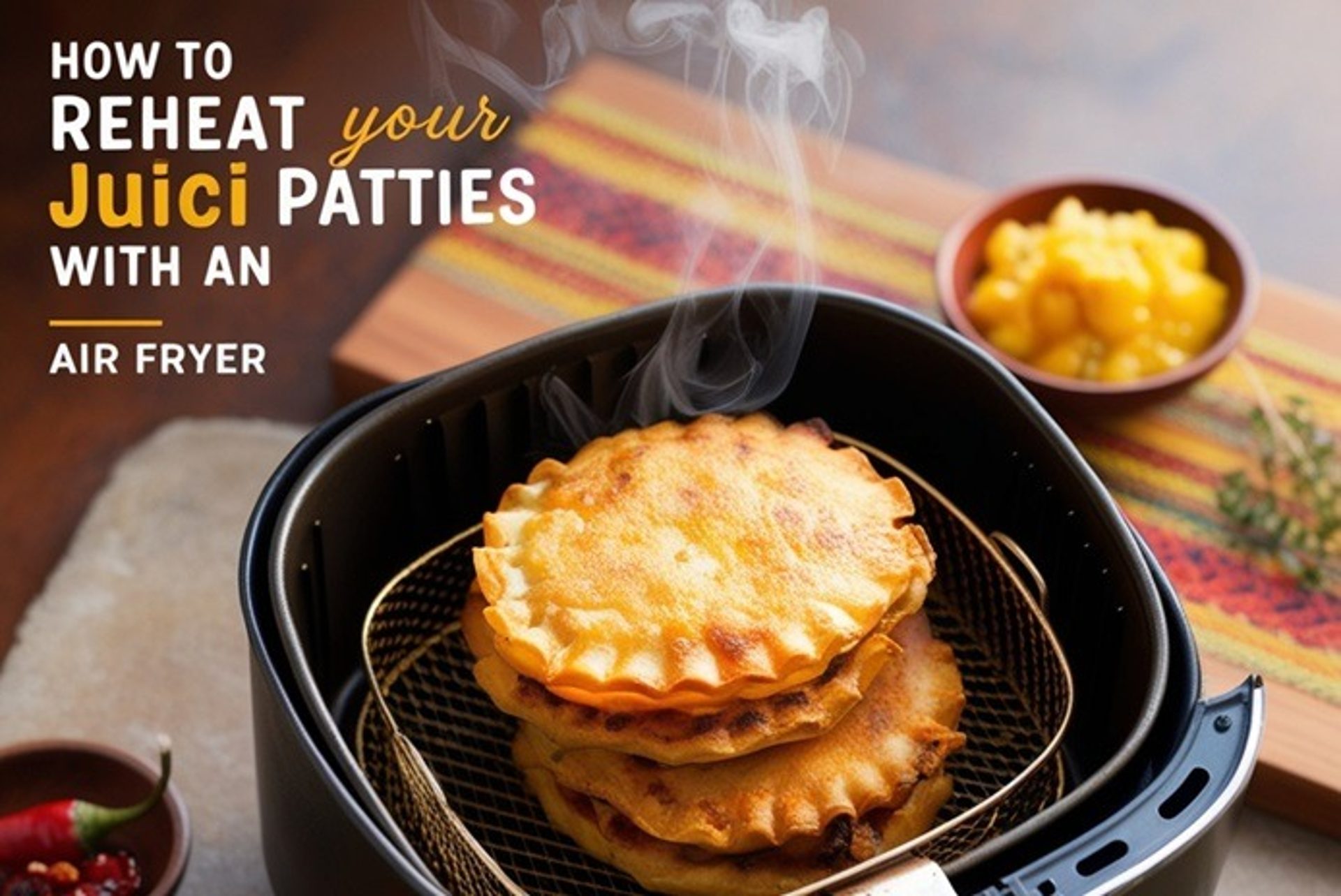 How to Reheat Your Juici Patties With an Air Fryer