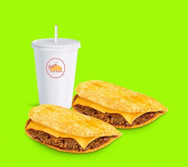 Double Spicy Beef (w/Cheese & Drink).