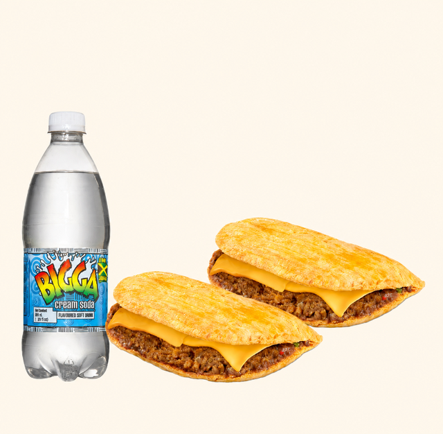 Double Patty w/Cheese & Drink.
