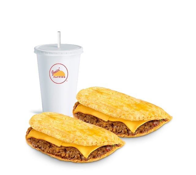 Double Patty w/Cheese & Drink.