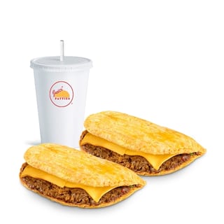 Double Patty w/Cheese & Drink