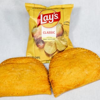 2 Jamaican Mild Beef Patties + Bag Of Chips